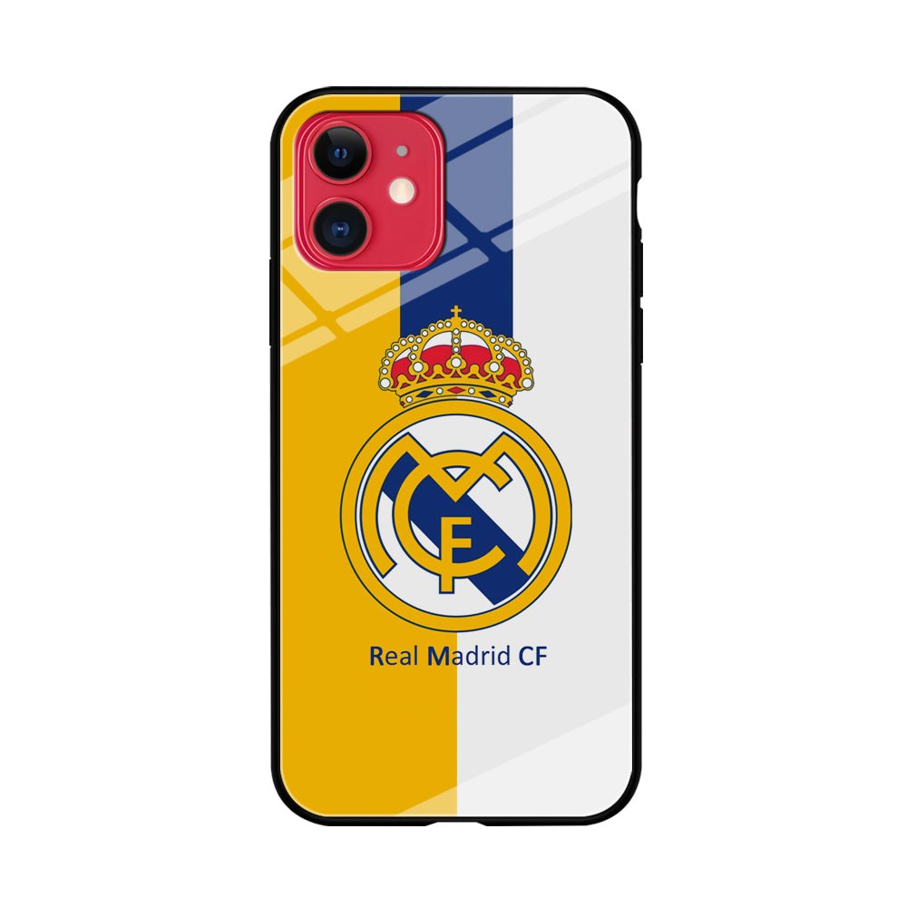 Real Madrid Yellow and Blue Line iPhone 11 Case