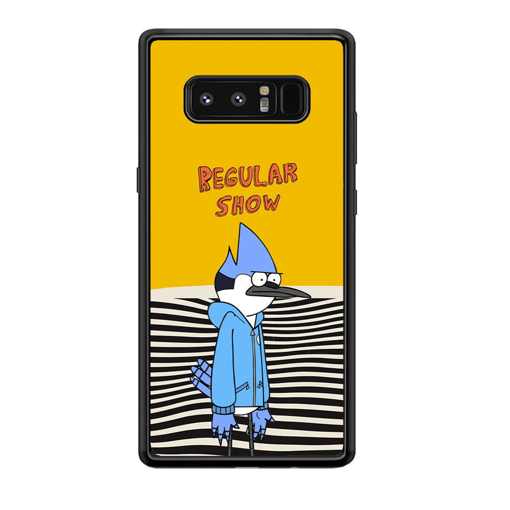 Regular Show Mordecai Hard Day Samsung Galaxy Note 8 Case