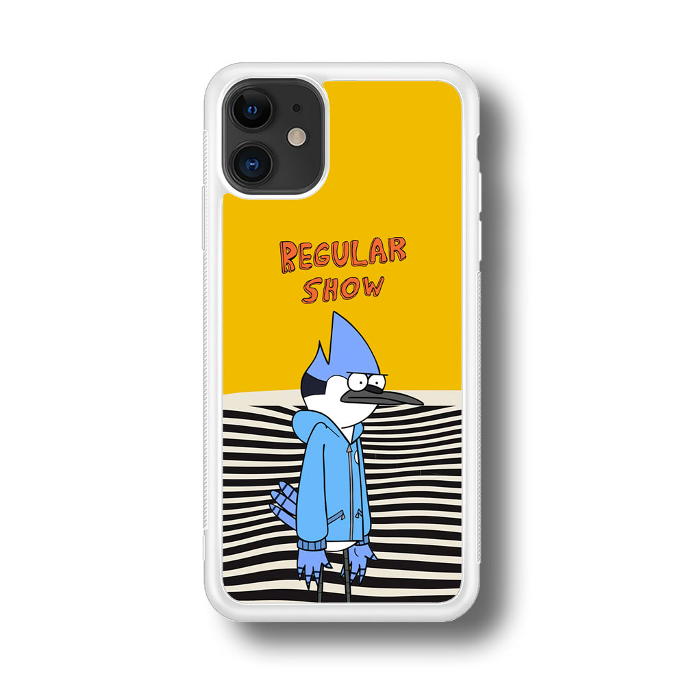 Regular Show Mordecai Hard Day iPhone 11 Case