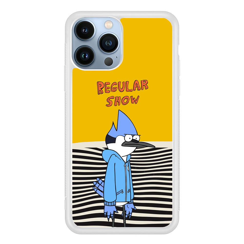 Regular Show Mordecai Hard Day iPhone 13 Pro Max Case