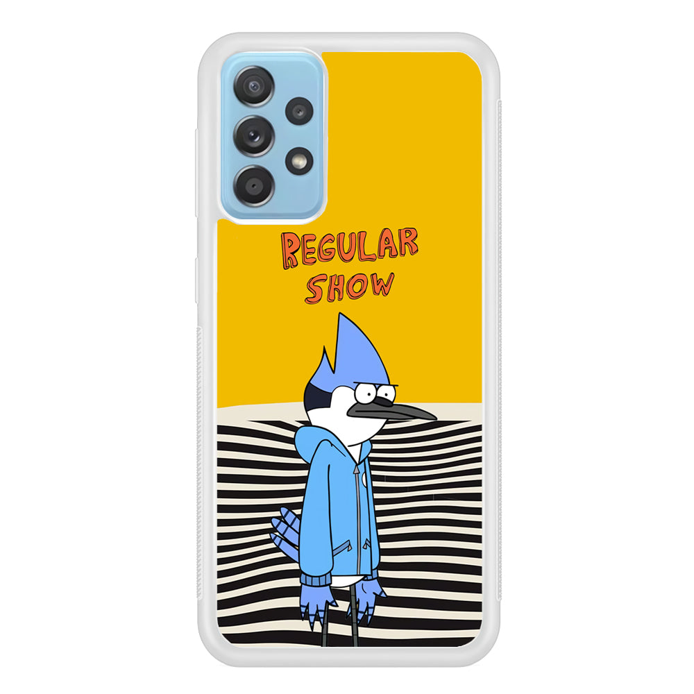 Regular Show Mordecai Hard Day Samsung Galaxy A52 Case