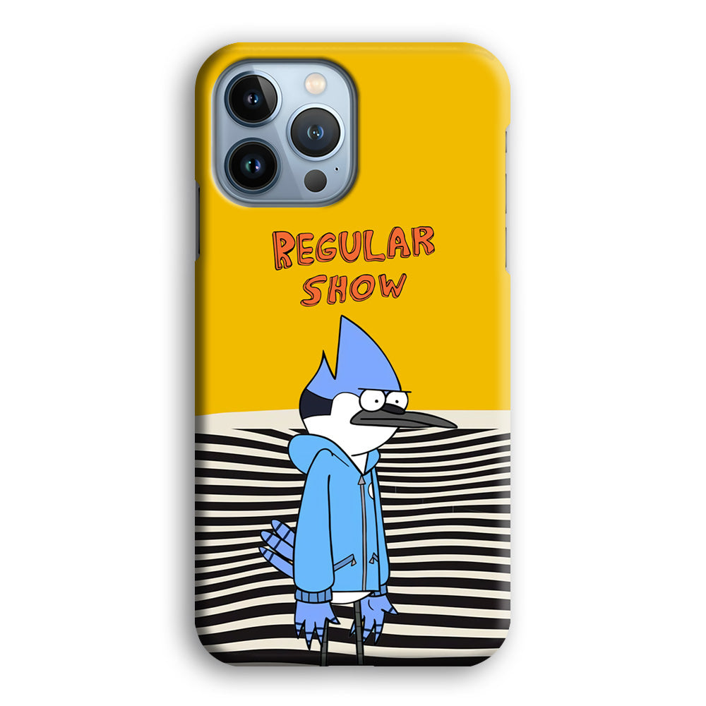 Regular Show Mordecai Hard Day iPhone 13 Pro Max Case