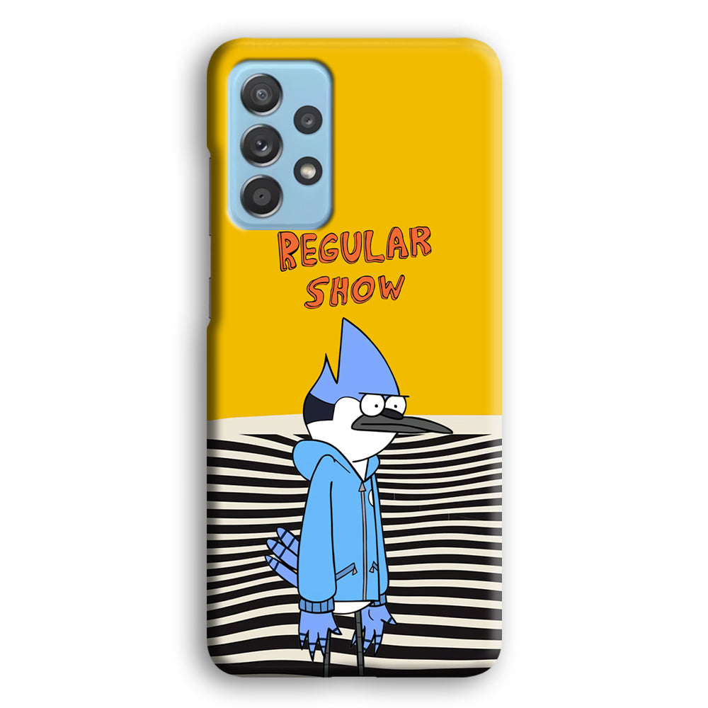 Regular Show Mordecai Hard Day Samsung Galaxy A52 Case