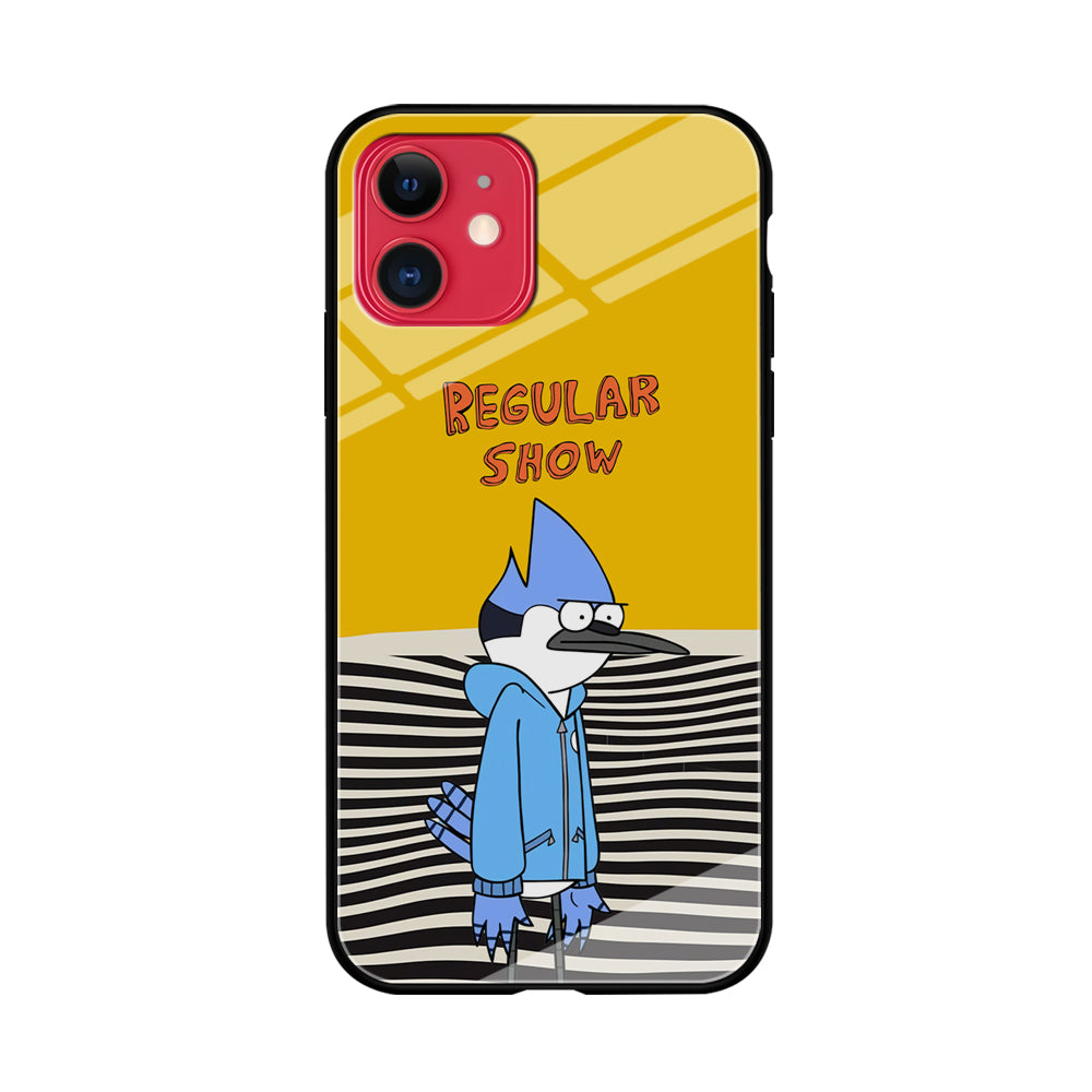 Regular Show Mordecai Hard Day iPhone 11 Case