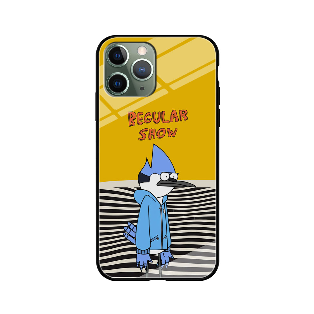 Regular Show Mordecai Hard Day iPhone 11 Pro Max Case