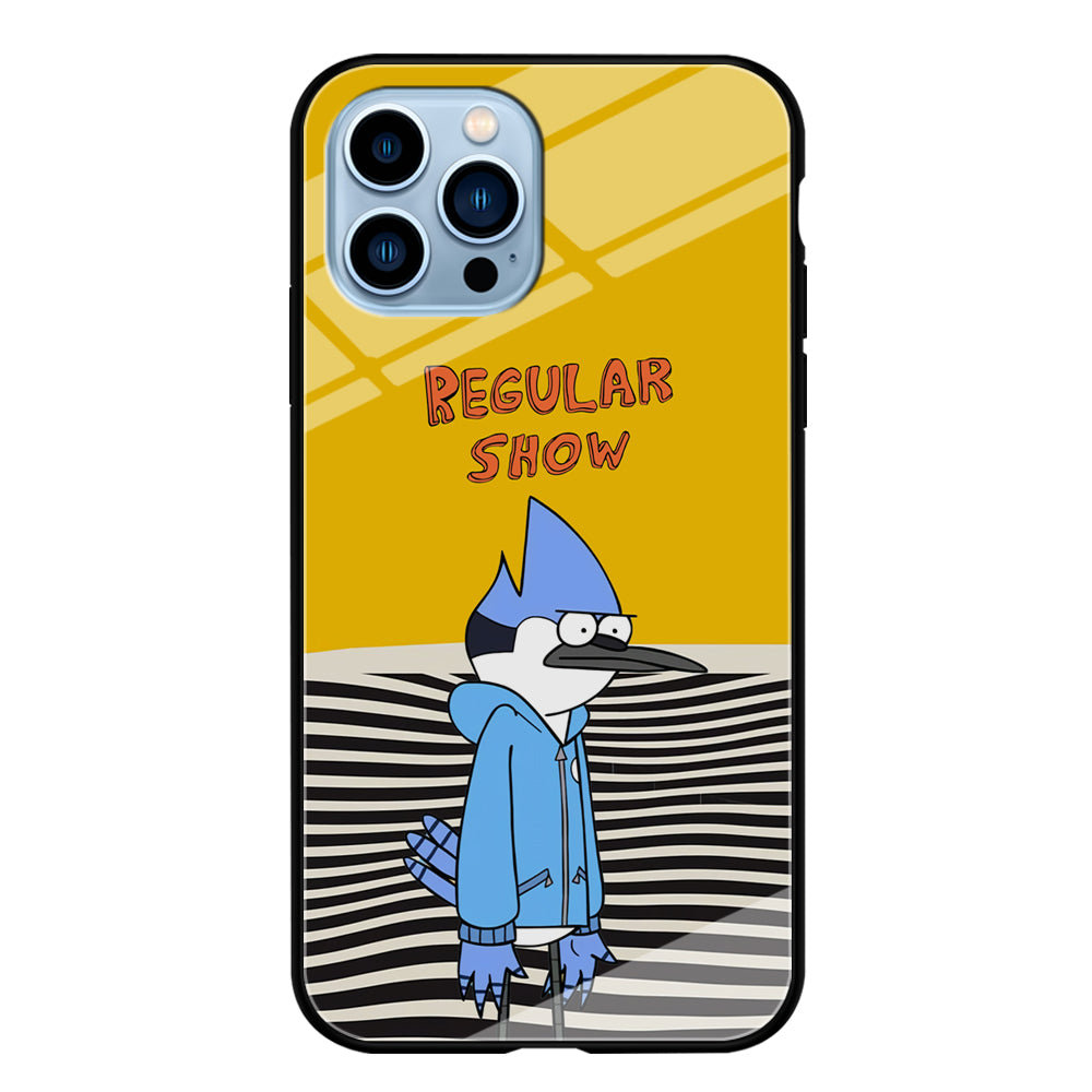 Regular Show Mordecai Hard Day iPhone 13 Pro Max Case