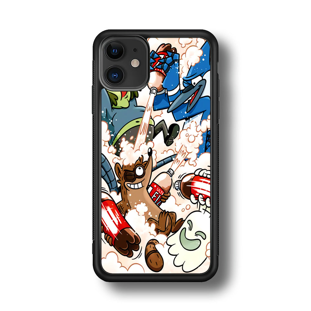 Regular Show Soda Shooter iPhone 11 Case