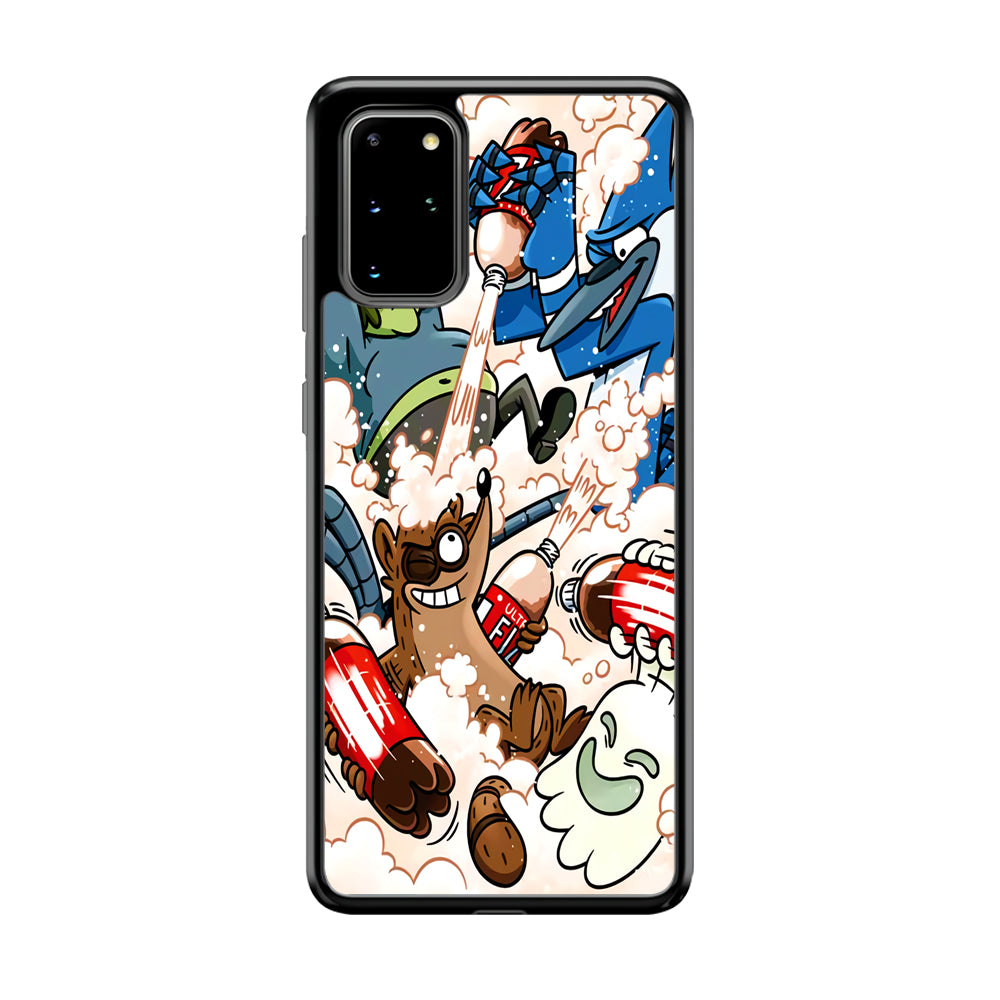 Regular Show Soda Shooter Samsung Galaxy S20 Plus Case