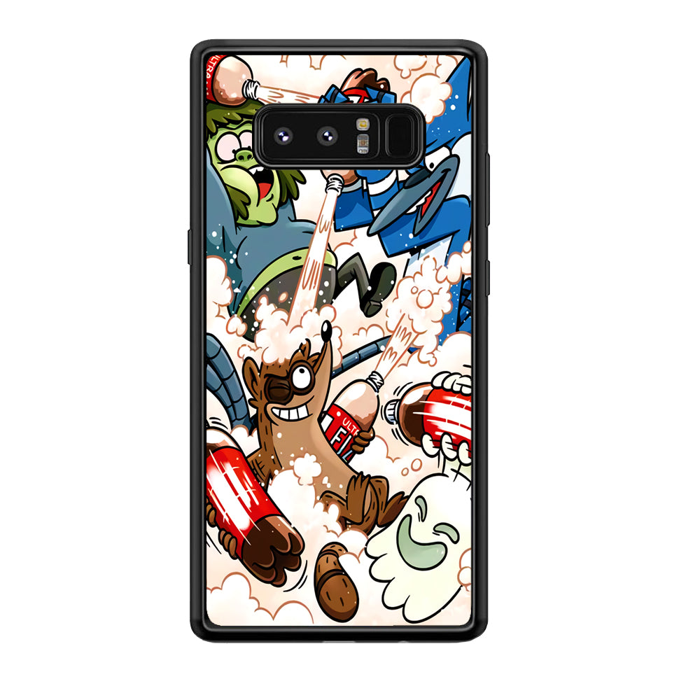 Regular Show Soda Shooter Samsung Galaxy Note 8 Case