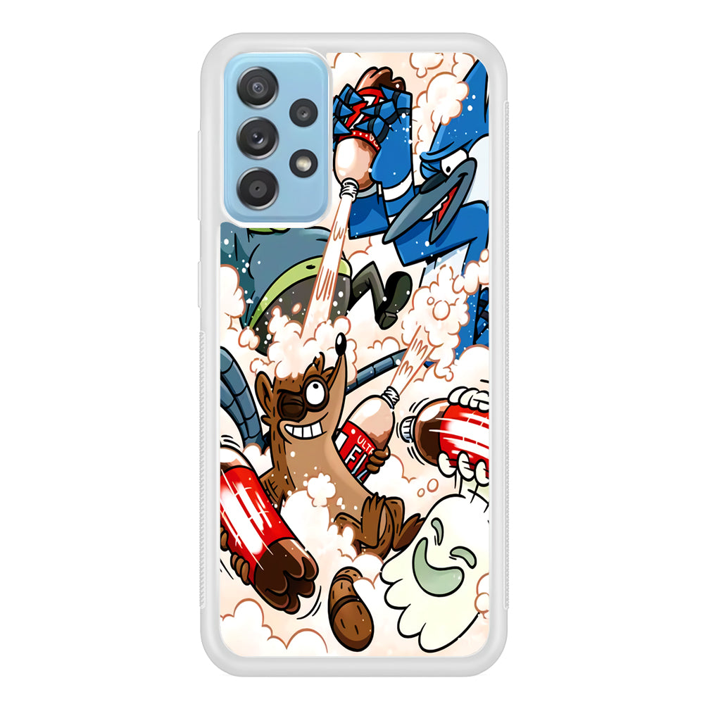 Regular Show Soda Shooter Samsung Galaxy A52 Case