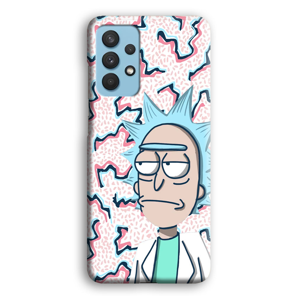 Rick Flat Stare Samsung Galaxy A32 Case