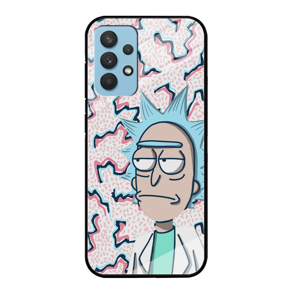 Rick Flat Stare Samsung Galaxy A32 Case
