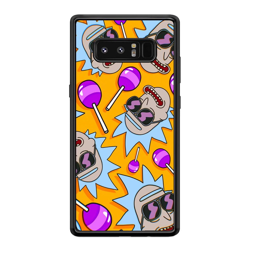 Rick Lolipop Doodle Samsung Galaxy Note 8 Case