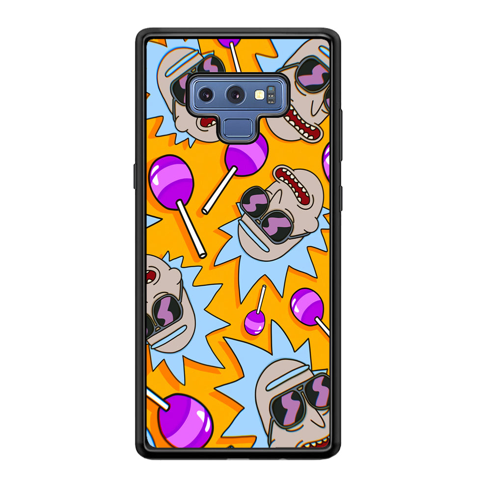Rick Lolipop Doodle Samsung Galaxy Note 9 Case