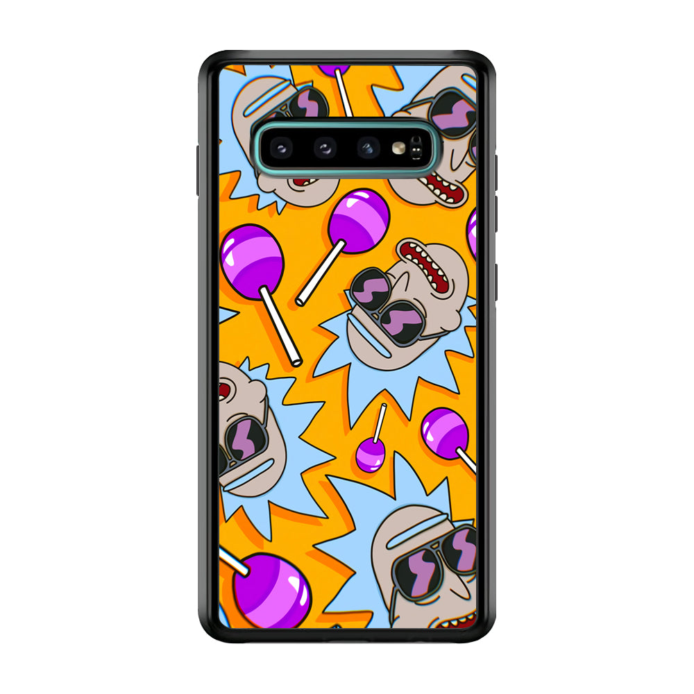 Rick Lolipop Doodle Samsung Galaxy S10 Plus Case