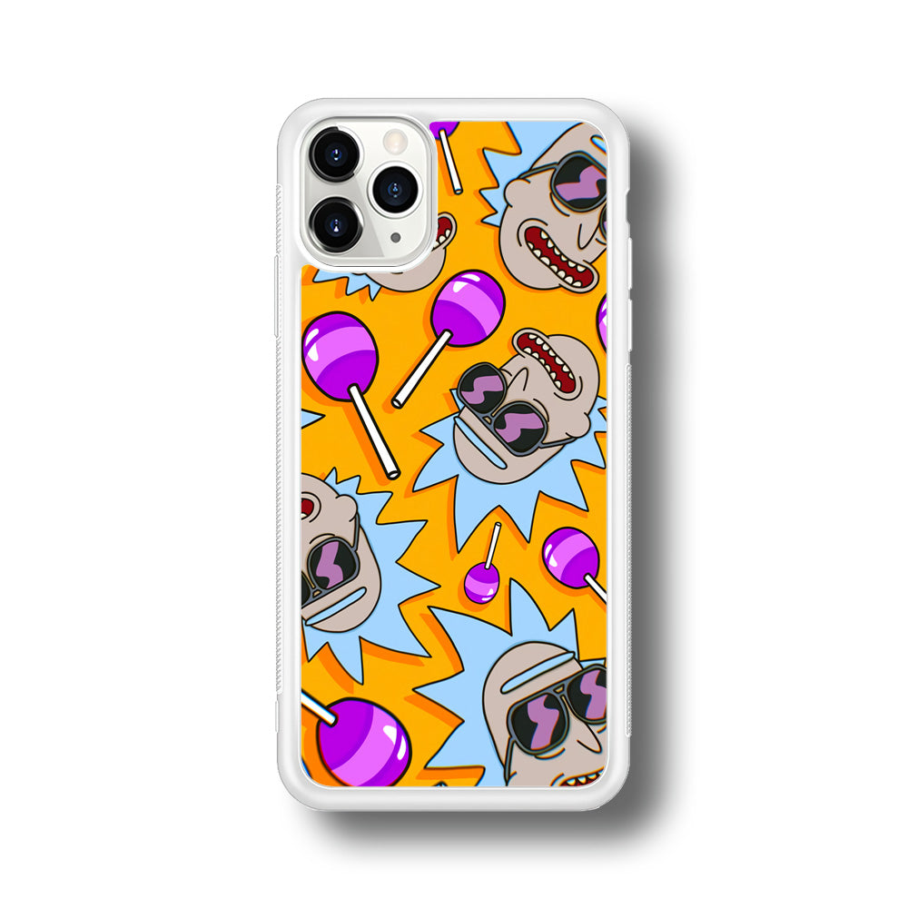 Rick Lolipop Doodle iPhone 11 Pro Max Case
