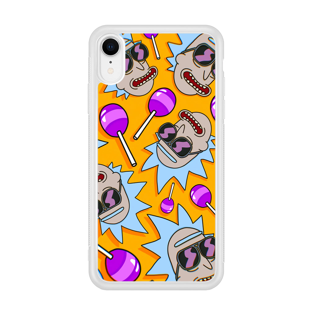 Rick Lolipop Doodle iPhone XR Case
