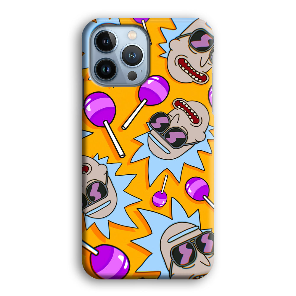 Rick Lolipop Doodle iPhone 13 Pro Max Case