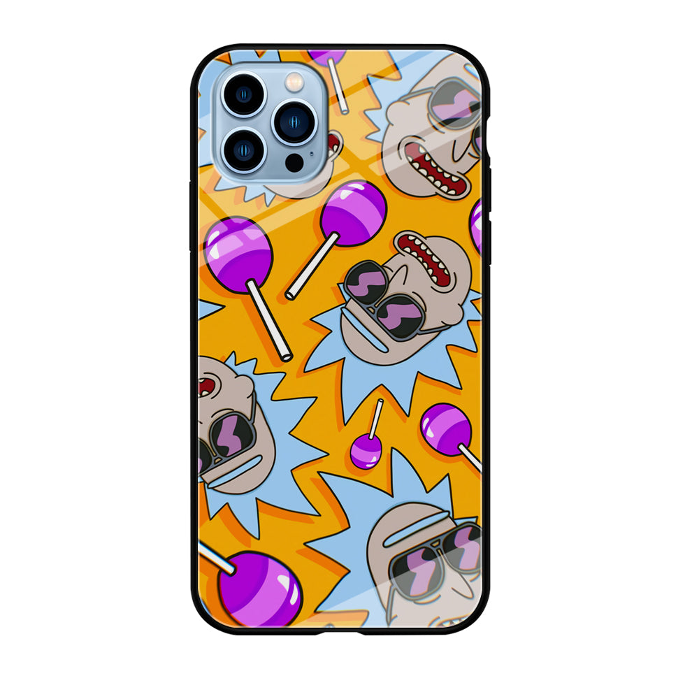 Rick Lolipop Doodle iPhone 12 Pro Case