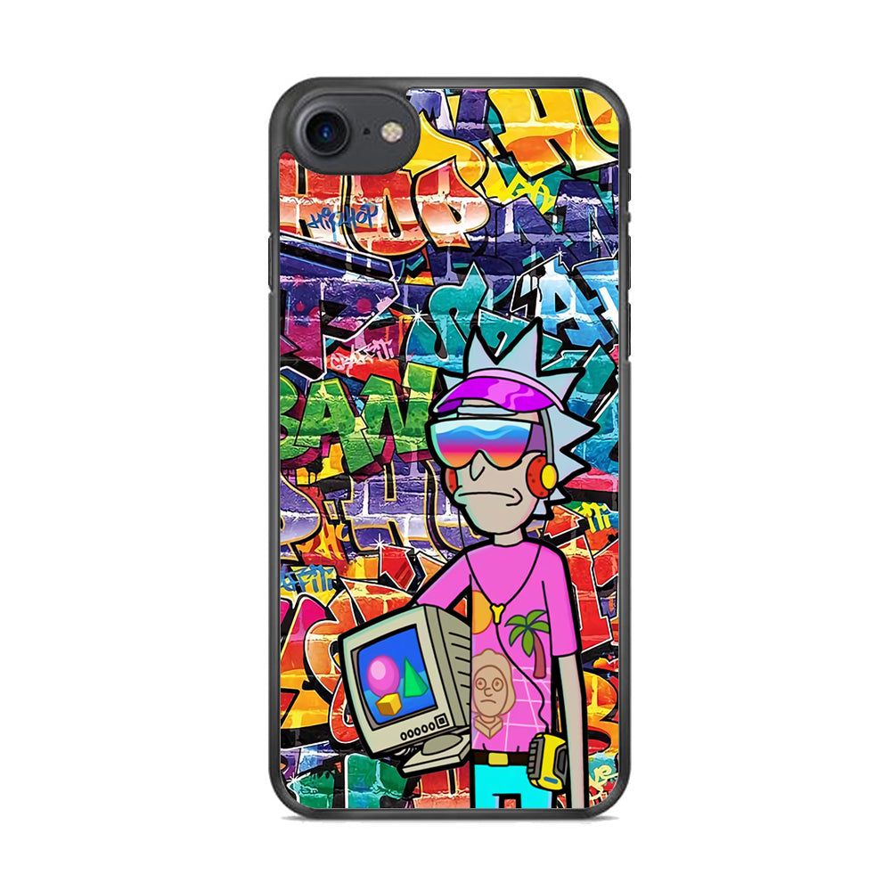 Rick And Morty Hiphop Pitch iPhone 8 Case