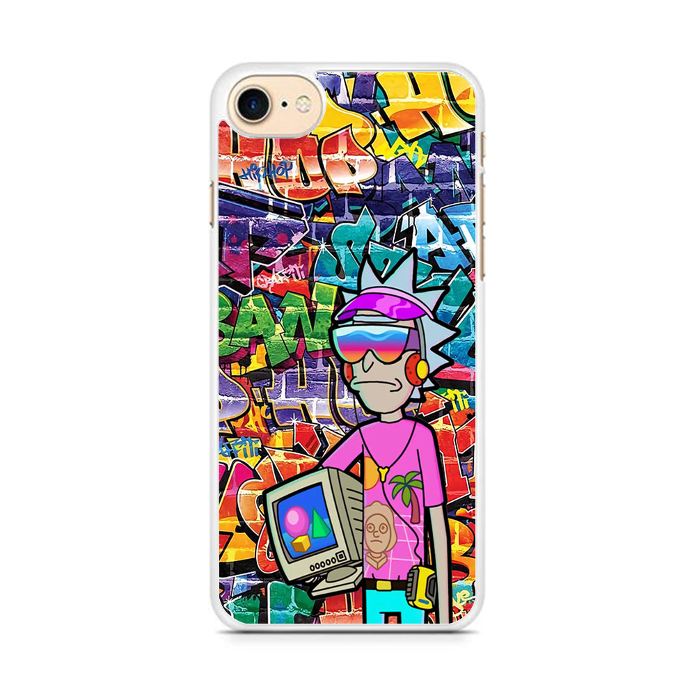 Rick And Morty Hiphop Pitch iPhone 8 Case