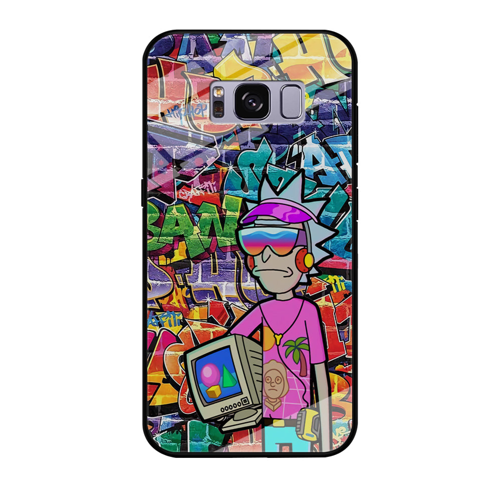 Rick And Morty Hiphop Pitch Samsung Galaxy S8 Case