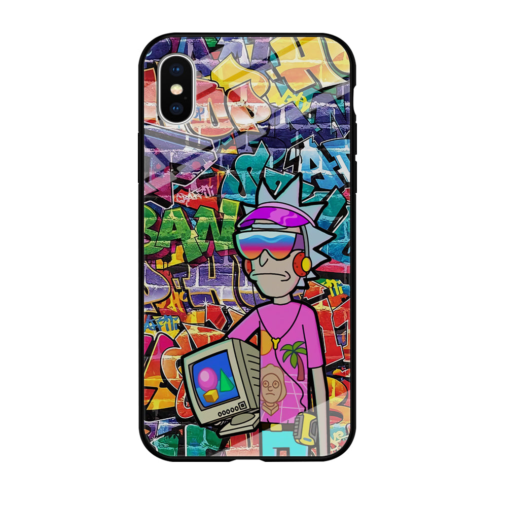 Rick And Morty Hiphop Pitch iPhone XS MAX Case
