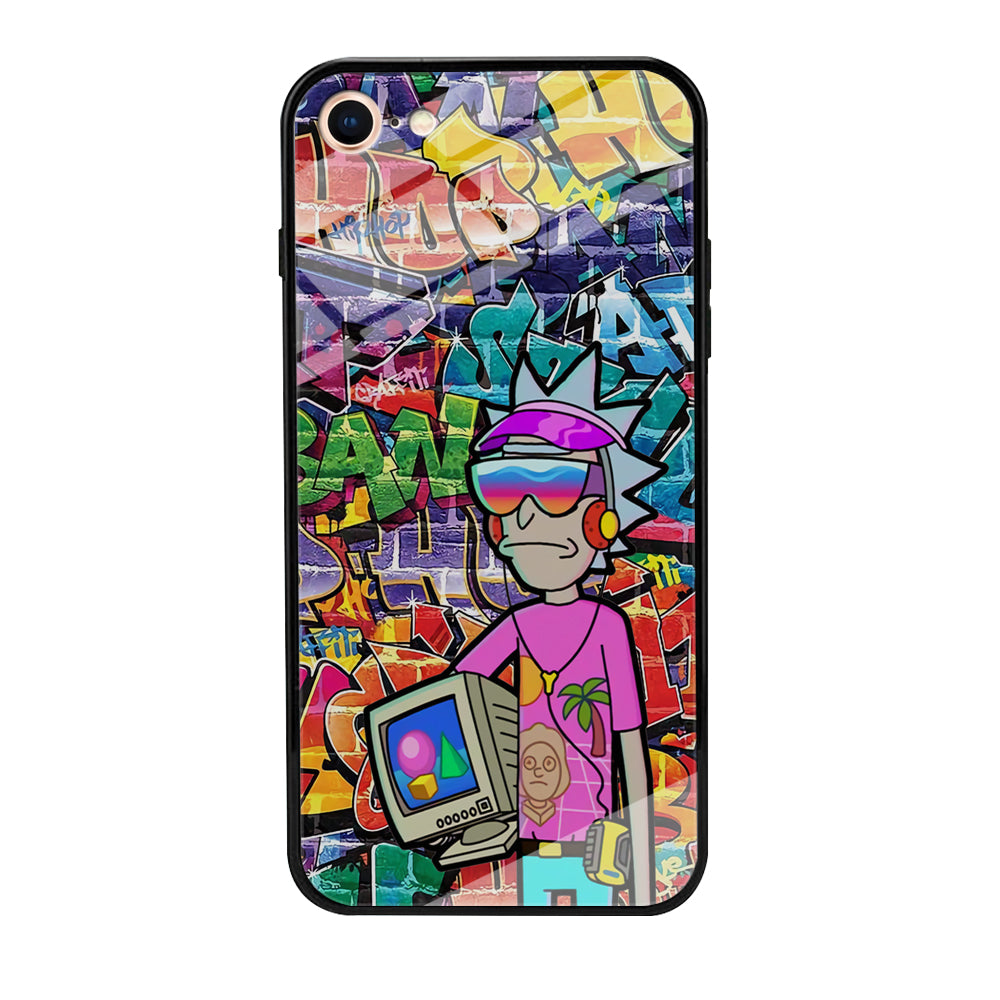 Rick And Morty Hiphop Pitch iPhone 8 Case