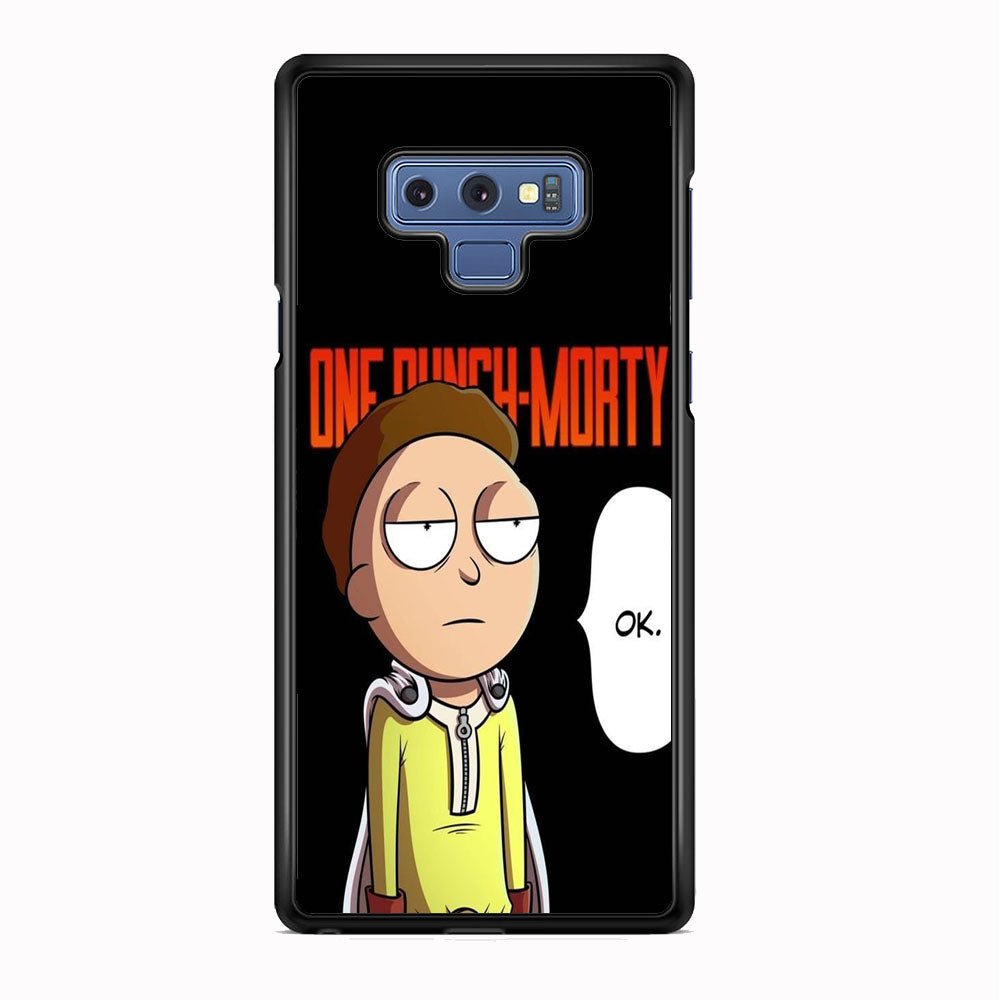 Rick And Morty One Touch Morty Samsung Galaxy Note 9 Case