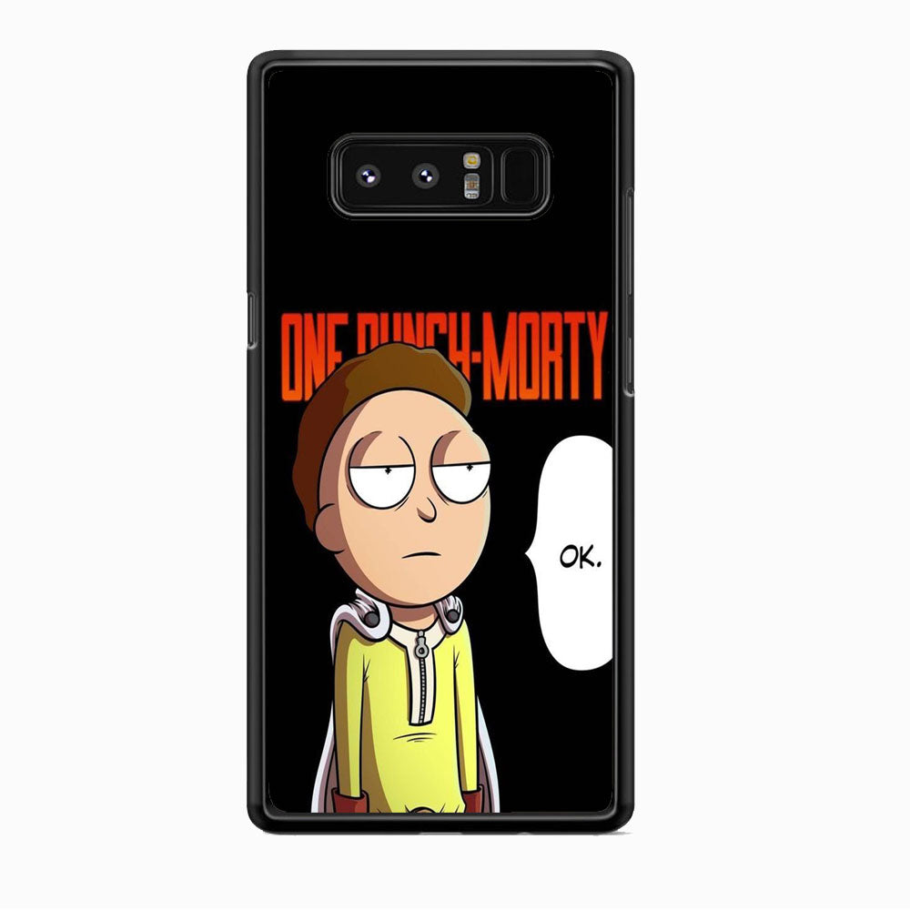 Rick And Morty One Touch Morty Samsung Galaxy Note 8 Case