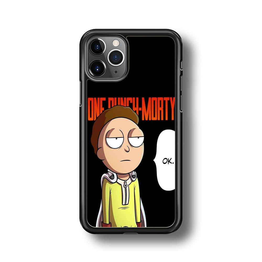 Rick And Morty One Touch Morty iPhone 11 Pro Max Case