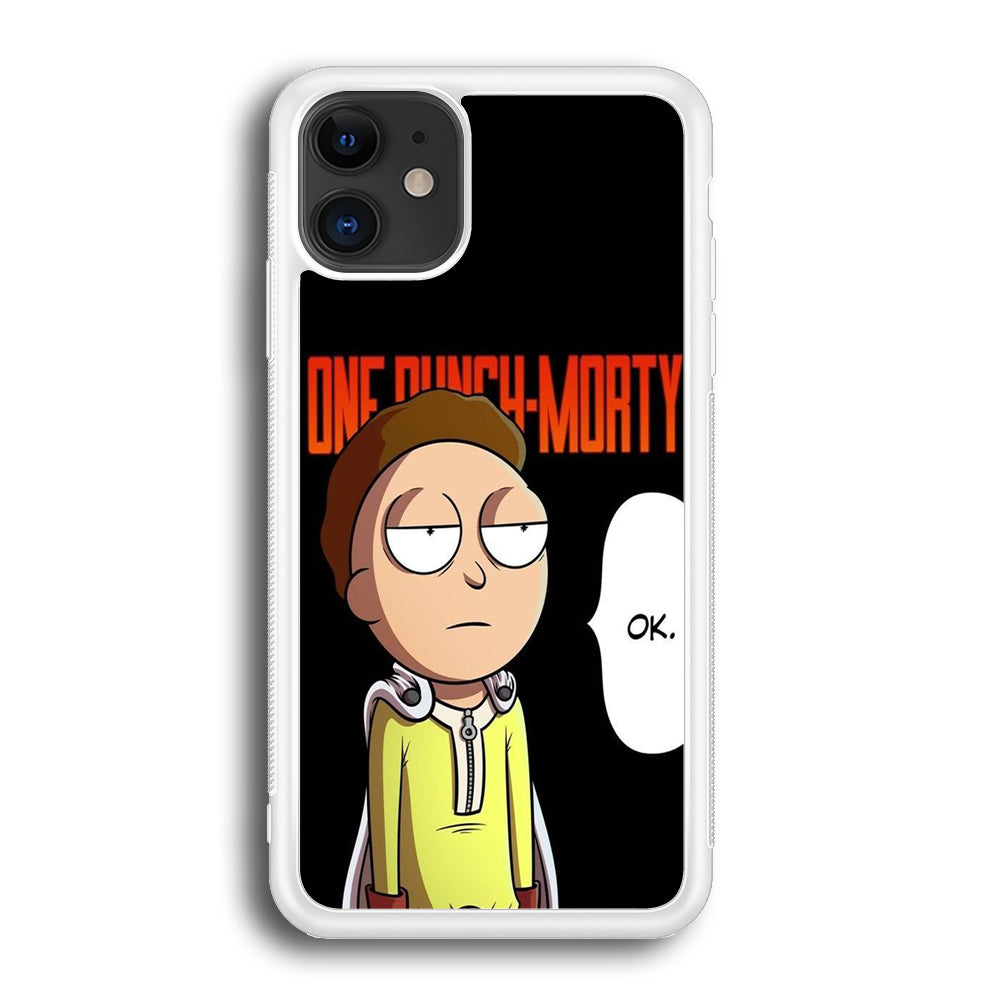 Rick And Morty One Touch Morty iPhone 12 Case