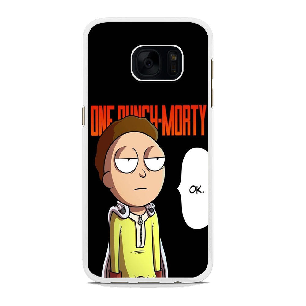 Rick And Morty One Touch Morty Samsung Galaxy S7 Case