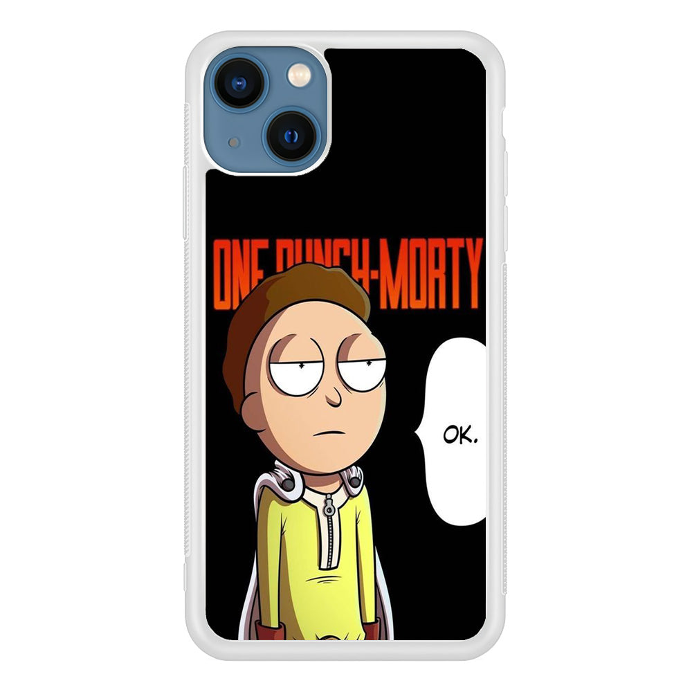 Rick And Morty One Touch Morty iPhone 13 Case