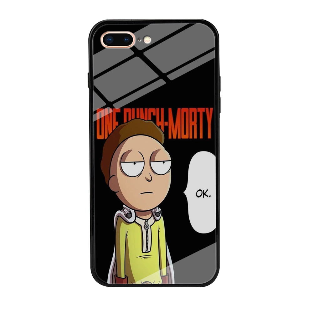 Rick And Morty One Touch Morty iPhone 8 Plus Case