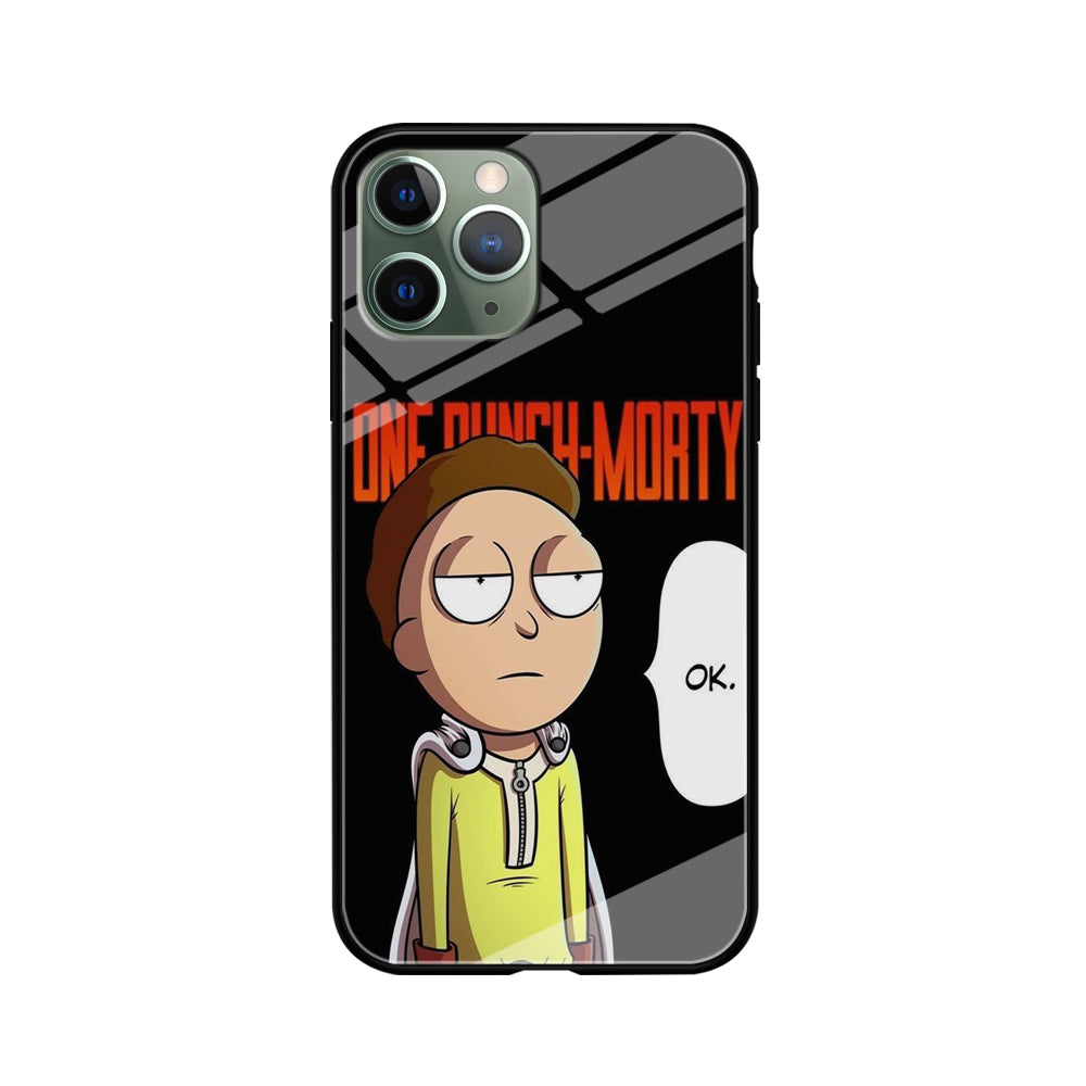 Rick And Morty One Touch Morty iPhone 11 Pro Max Case