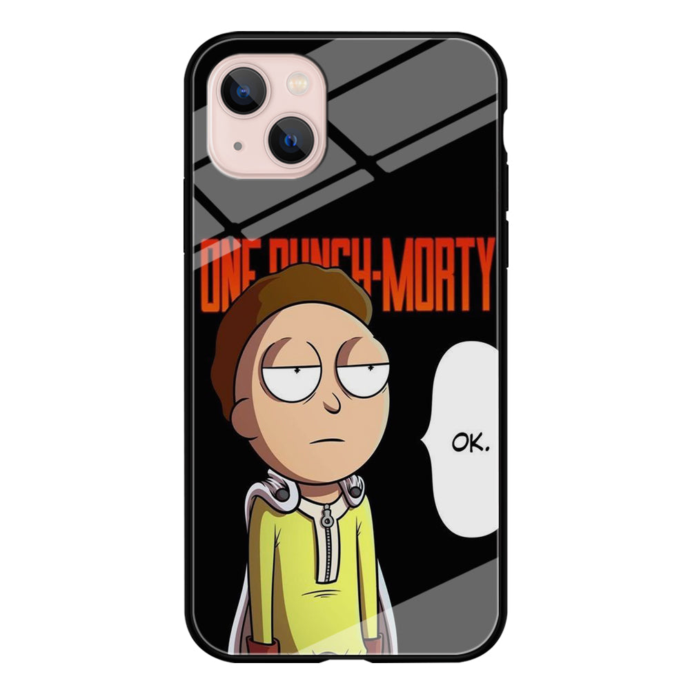Rick And Morty One Touch Morty iPhone 13 Case