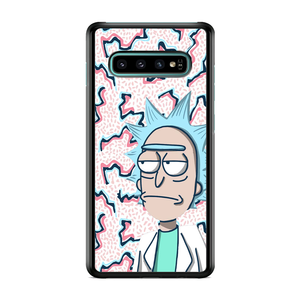 Rick Flat Stare Samsung Galaxy S10 Case