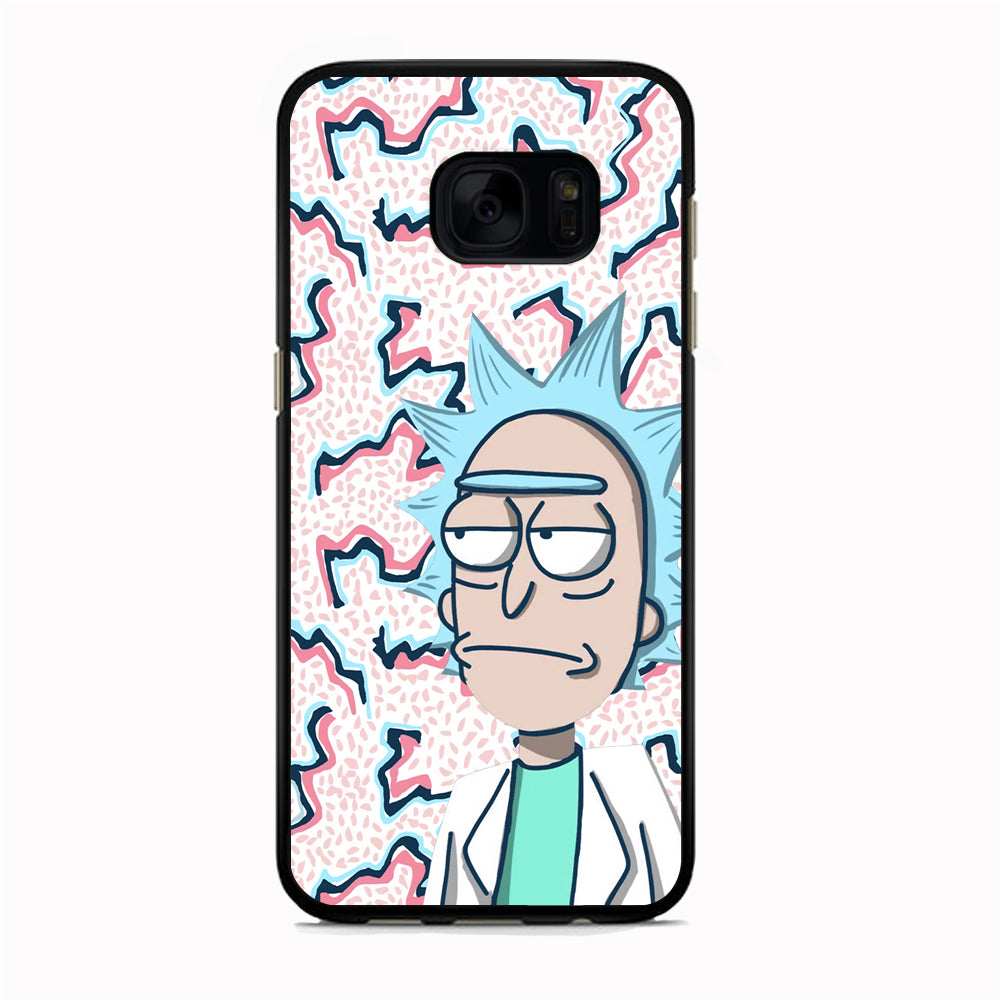 Rick Flat Stare Samsung Galaxy S7 Edge Case