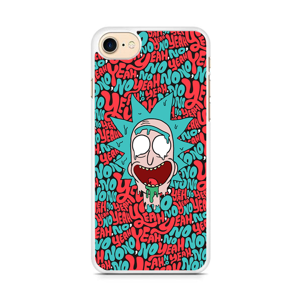 Rick Flip in Word iPhone 8 Case