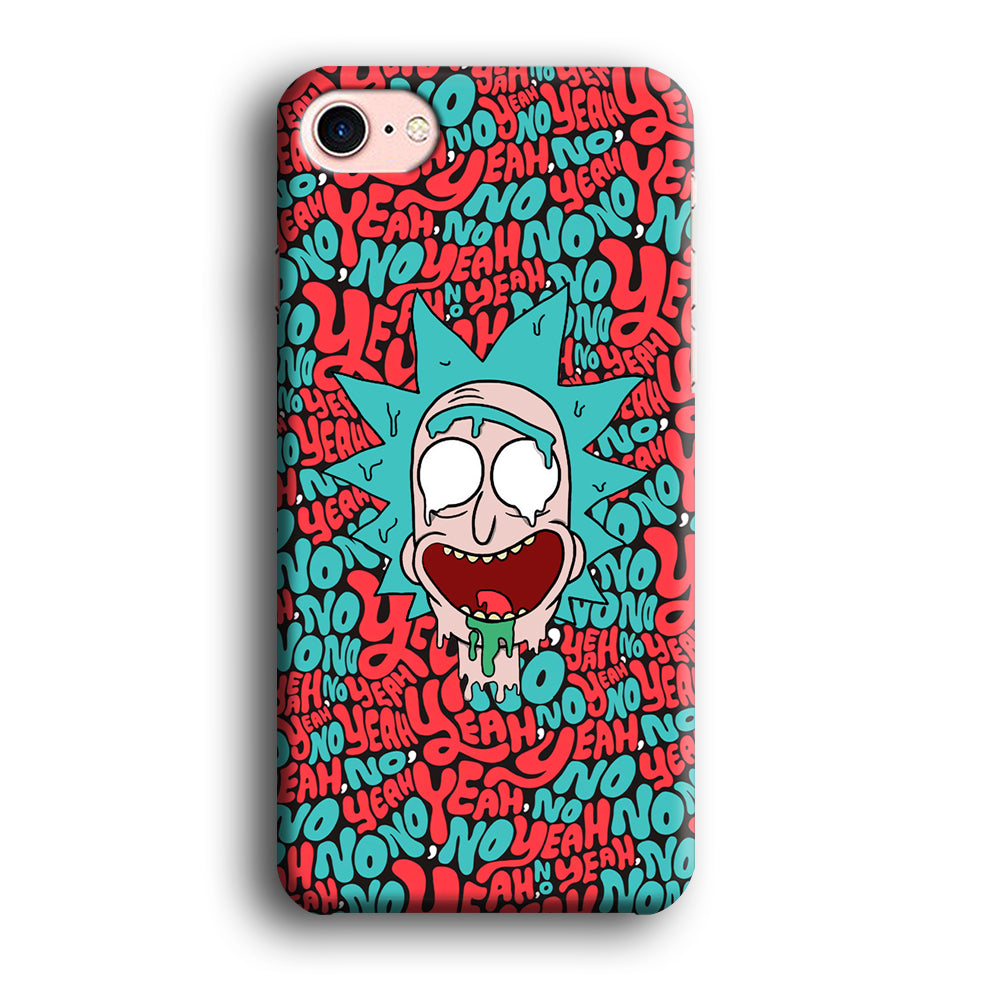 Rick Flip in Word iPhone 8 Case