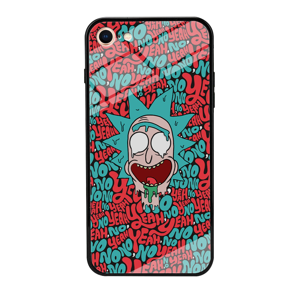 Rick Flip in Word iPhone 8 Case