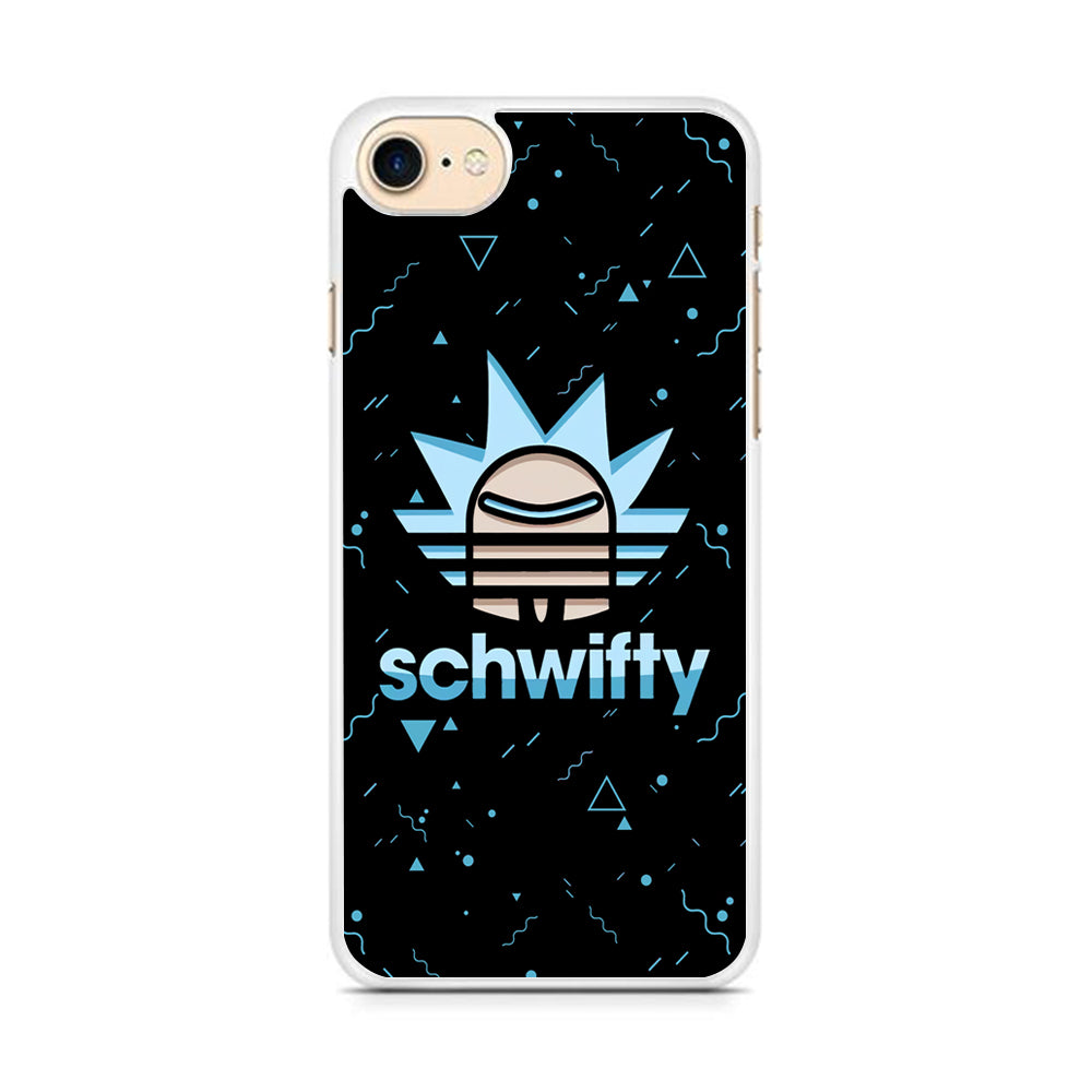 Rick Schwifty Head iPhone 8 Case
