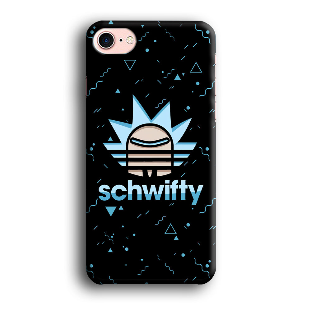 Rick Schwifty Head iPhone 8 Case