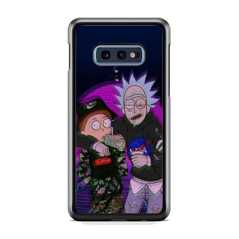 Rick and Morty Hypebeast Samsung Galaxy S10 Plus Case
