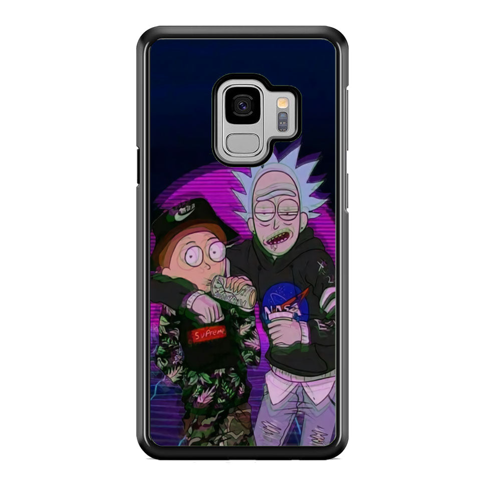 Rick and Morty Hypebeast Samsung Galaxy S9 Case