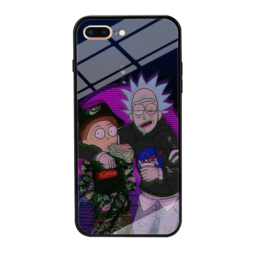 Rick and Morty Hypebeast iPhone 8 Plus Case