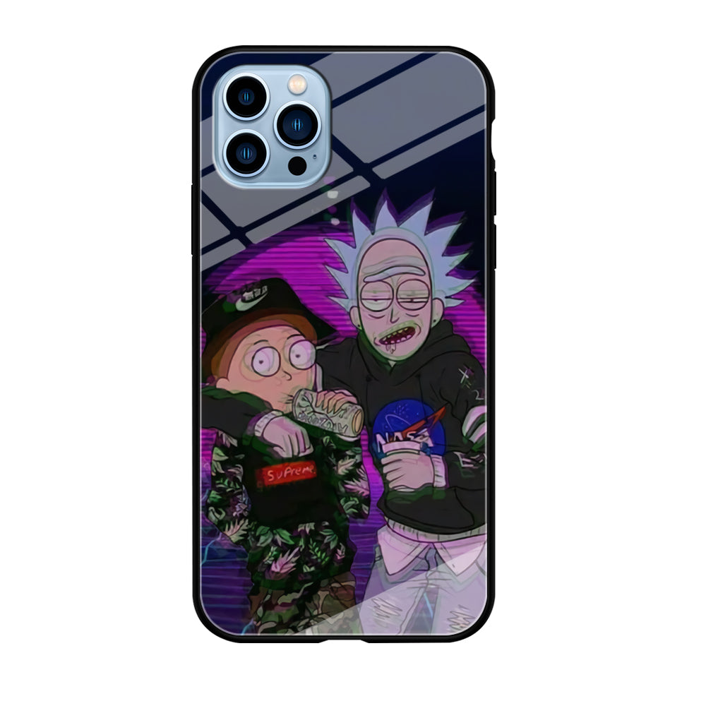 Rick and Morty Hypebeast iPhone 12 Pro Case