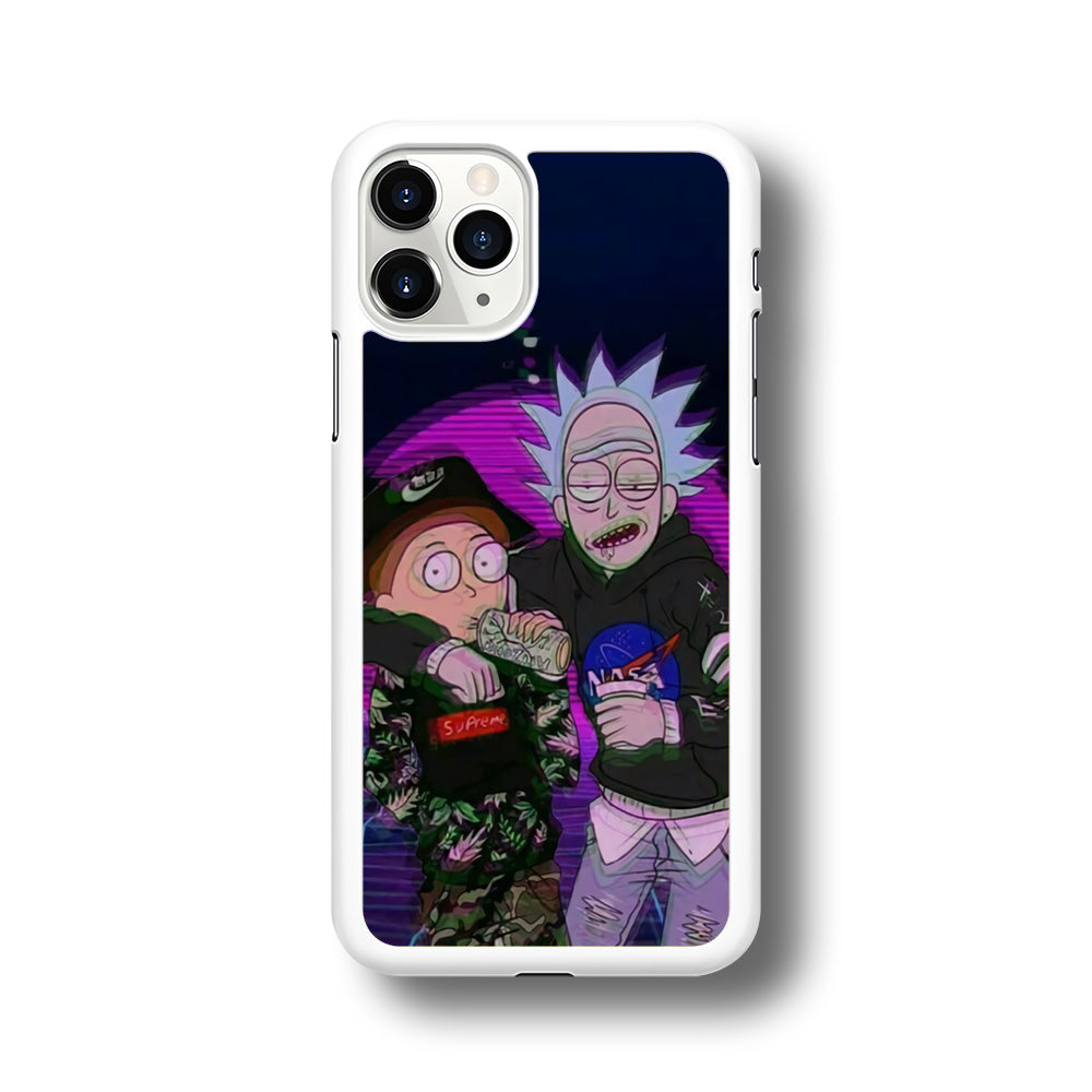 Rick and Morty Hypebeast iPhone 11 Pro Max Case