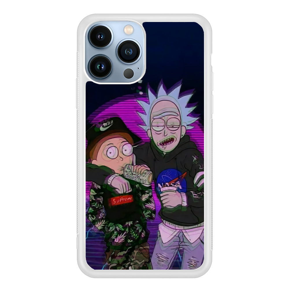 Rick and Morty Hypebeast iPhone 13 Pro Max Case